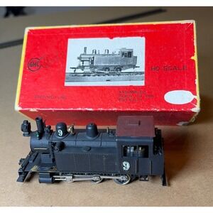 Vintage HO Scale 0-6-0 Steam Switcher HO Train Co Japan Runs Sluggish With Box